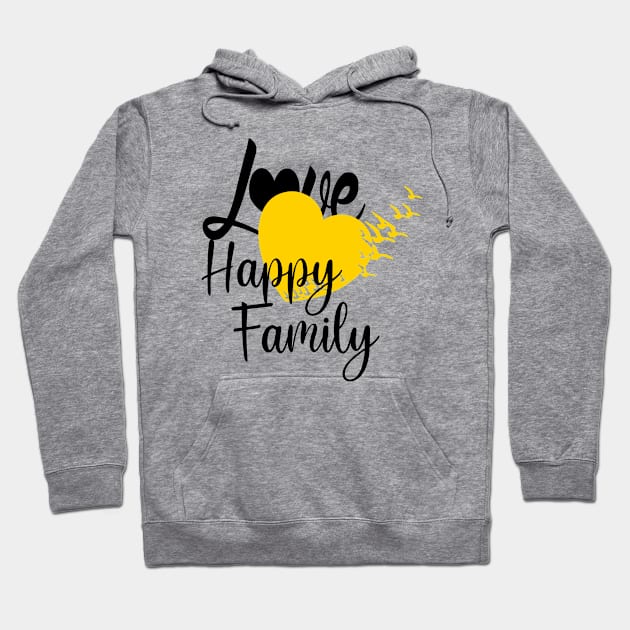 happy family Hoodie by CreativeIkbar Prints